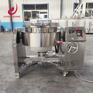 Marmite de cuisson électrique commerciale de grande taille 100L avec agitateur et fonction de mélange - Product Image 1