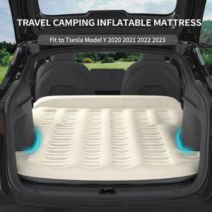 Anjuny Vente en gros <span class=keywords><strong>Matelas</strong></span> <span class=keywords><strong>gonflable</strong></span> pliable avec pompe électrique Lit de camping extérieur confortable automatique - Product Image 5
