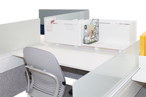 Módulo de <span class=keywords><strong>Escritorio</strong></span> <span class=keywords><strong>para</strong></span> Oficina con Luces, Cubículo de Oficina con Privacidad, Mamparas, Combinación Libre, Muebles de Oficina de Estilo Casual - Product Image 4