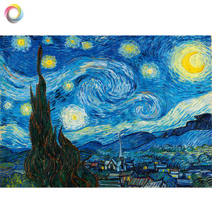 1000 pièces de puzzles de <span class=keywords><strong>peinture</strong></span> célèbres de nuit étoilée <span class=keywords><strong>Van</strong></span> <span class=keywords><strong>Gogh</strong></span> pour adultes - Product Image 1