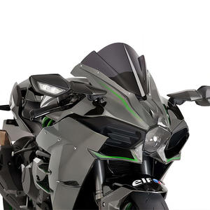 Para la nueva Kawasaki H2/<span class=keywords><strong>H2R</strong></span> Deflector de parabrisas de pista competitiva modificado con gafas de espejo delantero Material PMMA 2,5mm de espesor - Product Image 6