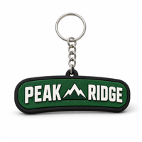 Vente en gros de porte-clés en PVC 2D 3D embossés, charmants, toutes formes, toutes couleurs, logo personnalisé pour la vie quotidienne, accessoires de mode