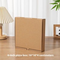 Boîtes à pizza jetables commerciales de 78/9/10/11/12 pouces, emballage à emporter de 3 pouces, matériaux recyclés écologiques, conformes aux normes alimentaires