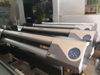 Imprimante à jet d'encre Roland RE640 Eco Solvent utilisée pour les affiches de signes Autocollant de véhicule Imprimante d'occasion grand format