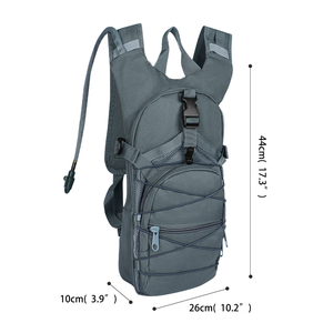 Tactical Hydration <b>Backpack</b> Large Capacity Wear-resistant Lightweight <b>Backpack</b> for Running Cycling Outdoor Water Bag - Product Image 2