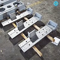 Services de soudage, fraisage et perçage CNC pour cadres en acier au carbone Sanhui