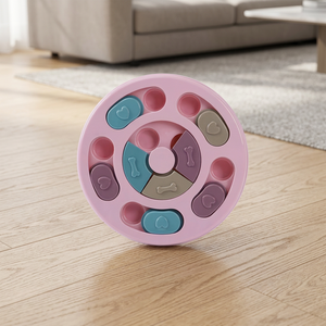 Juguete Interactivo Ecológico de Madera Moderna con Forma de Corazón para Perros, Dispensador de Premios, Enriquecimiento Mental, Alimentación Lenta y Entrenamiento - Product Image 2