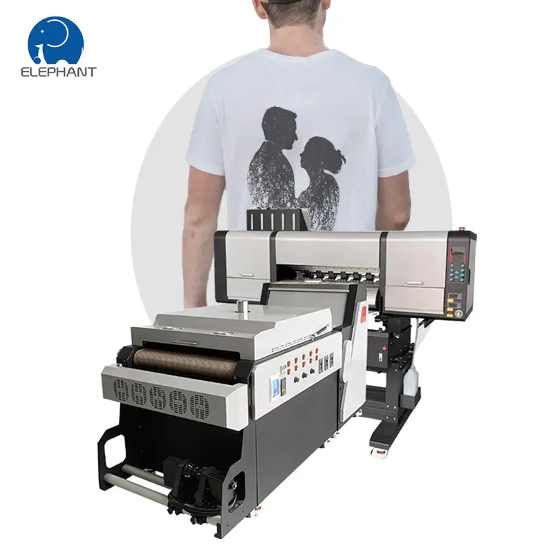 Dtf Printer Printing Machine Automatic T-shirt Printing Machine I3200 2/4 pcs printhead C/M/Y/K/W DTF PRINTER