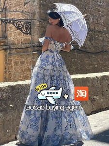 ระบบช้อปปิ้งออนไลน์ตลอดเวลา ชุดเดรสลูกไม้สไตล์ใหม่สำหรับผู้หญิง Taobao คุณภาพสูง ตรวจสอบโดยตัวแทนผู้เชี่ยวชาญด้วยรูปภาพหรือวิดีโอ - Product Image 1
