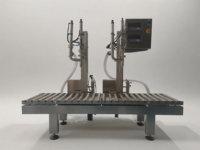 Machine de remplissage semi-automatique à double tête pour pesage, composants importés pour le remplissage de barils de liquides
