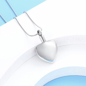 Aço inoxidável Borboleta Coração Urna Colares Cremação Jóias para Cinzas para Mulheres Homens Memorial Human <span class=keywords><strong>Ashes</strong></span> Pendant - Product Image 5