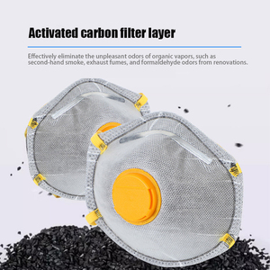 <span class=keywords><strong>Masque</strong></span> anti-poussière en forme de coupe KN95 avec valve - Product Image 6