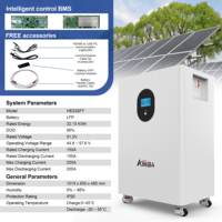 Batería de Litio AMIBA 51.2V 314Ah LiFePO4 16kWh Powerwall para Almacenamiento de Energía en el Hogar, BMS Inteligente, 10 Años de Garantía, Stock en Manila