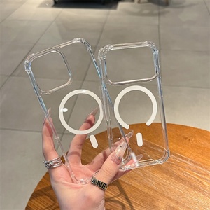 เคสโทรศัพท์แม่เหล็กใสทำจากอะคริลิค TPU ยอดนิยมสำหรับ iPhone 17 Pro Max 17 Air - Product Image 4