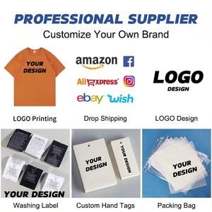 Camiseta de Hombre Extra Grande, 100% Algodón, 260GSM, Cómoda, Informal, a la Moda, con Logotipo Personalizable, en una Variedad de <span class=keywords><strong>Colores</strong></span> - Product Image 5