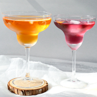 Verre à cocktail en cristal de luxe au design moderne et créatif, grande capacité, style simple, gobelet à boire