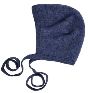 2021 Merino wool unisex Infant boy girl protective earflaps beanies baby hats new born baby hat