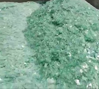 Machine de recyclage du verre, machine de tri des débris de verre colorés