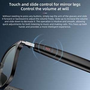 Smart Glasses With <b>Bluetooth</b> Calling Voice Control Photochromic Lenses For Sports And Work - Product Image 5