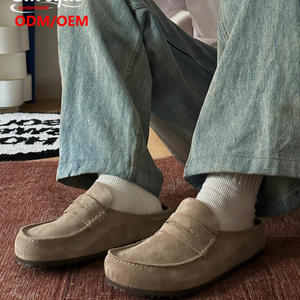 <span class=keywords><strong>Mules</strong></span> plates vintage pour hommes Birkamtock 2026 de haute qualité - Chaussons confortables et chauds avec logo - Product Image 1