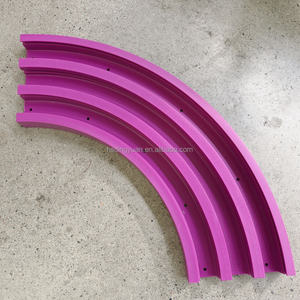 Guida lineare UMHWPE prodotto in plastica stampato ad iniezione per la lavorazione <span class=keywords><strong>CNC</strong></span> guida a catena del trasportatore scorrevole con servizio di taglio - Product Image 4