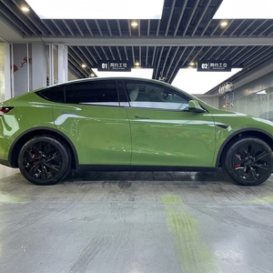 <span class=keywords><strong>Film</strong></span> de protection de voiture en vinyle PET PVC TPU moulé, brillant HD, vert cristal Mossu, rouleau complet 1,52x18m/5x60ft, autocollants pour voiture, vente en gros, direct usine - Product Image 2
