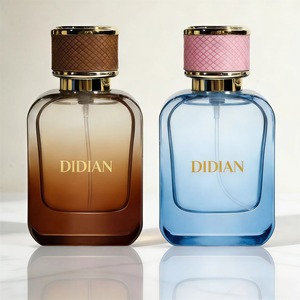 Botella <span class=keywords><strong>de</strong></span> Perfume Cuadrada <span class=keywords><strong>de</strong></span> Lujo <span class=keywords><strong>de</strong></span> 30 ml y 50 ml, Botella <span class=keywords><strong>de</strong></span> Vidrio Negra Ámbar con Caja <span class=keywords><strong>de</strong></span> Regalo y Tapa <span class=keywords><strong>de</strong></span> Cuero, Superventas - Product Image 5