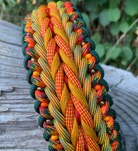 OEM Özel Paracord Bileklik Evcil Hayvan Köpek Tasmaları Kayışları Örgülü Naylon El Yapımı Köpek Tasması Ayarlanabilir - Product Image 6