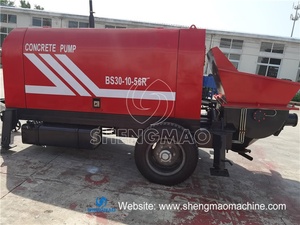 Máy móc bê tông hbts30 bê tông Trailer bơm di động nhỏ điện hoặc diesel BƠM BÊ TÔNG Trung Quốc Nhà Máy Giá - Product Image 5