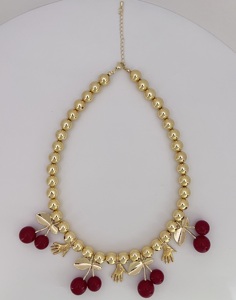 Nuovo arrivo gioielli di moda <span class=keywords><strong>collana</strong></span> a catena d'oro <span class=keywords><strong>con</strong></span> ciondolo <span class=keywords><strong>coccinella</strong></span> Charm alla moda per le donne regali per matrimoni - Product Image 5