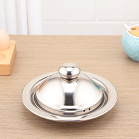 Tajine marocain avec couvercle en acier inoxydable, ensemble de casseroles et faitouts pour soupes et bouillons