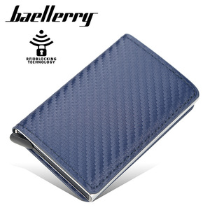 Baellerry Men's Card Holder 4 Inch PU Leather <b>RFID</b> Blocking Credit Card <b>Wallet</b> for Everyday Use - Product Image 5