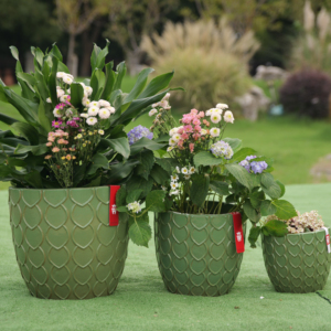 <span class=keywords><strong>Pot</strong></span> en <span class=keywords><strong>terre</strong></span> <span class=keywords><strong>cuite</strong></span> émaillée avec trou <span class=keywords><strong>de</strong></span> drainage, écologique et durable pour une utilisation en intérieur/extérieur dans le jardin à la maison - Product Image 1