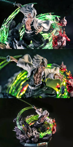 Anime japonais GK JK. Figurine d'action <span class=keywords><strong>Shinazugawa</strong></span> <span class=keywords><strong>Sanemi</strong></span> pour collection - Product Image 5