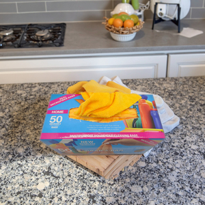 Paños de limpieza <span class=keywords><strong>para</strong></span> el hogar sin bordes de <span class=keywords><strong>microfibra</strong></span> <span class=keywords><strong>para</strong></span> cocina, baño automático, trapos nuevos multiusos, toalla de lavado, reutilizable, Universal - Product Image 3