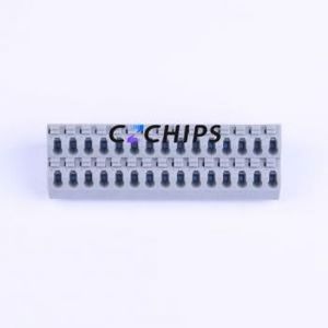 KF250T-5.0-2*15P Spring Terminal Block Through hole Component (THT),P=5mm Connector 2x15P 5mm Gray 30P - Product Image 2