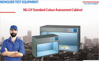 Cabina de Evaluación de Color con Fuente de Luz Estándar (D65/TL84) y Máquina de Comparación, Normas ASTM D1729/ISO3664 para Impresión Textil