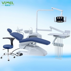 เก้าอี้ทำฟัน Vimel รุ่น Wm-208A ชุดอุปกรณ์ทำฟันไฟฟ้า พร้อมไฟส่องสว่างและเครื่องมือสำหรับการรักษาทางช่องปาก - Product Image 1