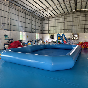 Piscina inflable de verano, tamaño familiar, sobre el suelo, triple capa, PVC, antideslizante, piscina de seguridad, configuración rápida - Product Image 5
