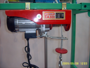 Polipasto Eléctrico Portátil PA 600, Mini Polipasto de Cable Metálico - Product Image 5