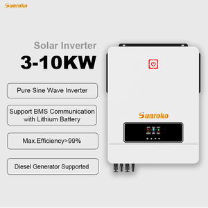 ระบบพลังงานแสงอาทิตย์ไฮบริดแบบครบวงจร3Kva 5Kw 3000วัตต์6Kw ระบบพลังงานแสงอาทิตย์แบบกริด10 kVA 12กิโลวัตต์ - Product Image 2