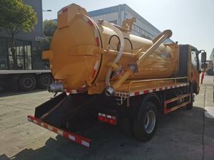 Camión de Succión de Aguas Residuales Dongfeng con Transmisión Manual, Diésel, Emisión Euro 6, Tanque de 5 CBM, 5 Toneladas, para Tratamiento de Alcantarillado - Product Image 4