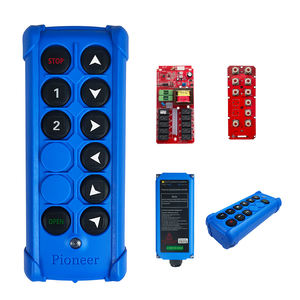 รีโมทควบคุมเครนไร้สายแบบอุตสาหกรรม8ปุ่มความเร็วเดียวป้องกันการกระแทก - Product Image 4