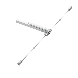 Cerradura de barra de empuje oculta KEYMAN, cerradura de barra de empuje de acero inoxidable, salida de emergencia oculta, cerradura de salida oculta de aluminio para puertas estrechas - Product Image 2