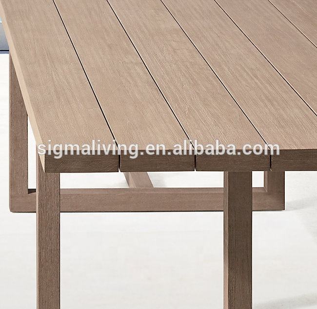 Hot Selling Teak Wood Outdoor Furniture Wooden Leisure Dinning Table Outdoor Garden Furniture