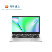 Laptop Bisnis HP 245 G10 14" FHD, Prosesor AMD R5-7530U, RAM 8GB DDR4, SSD NVMe 512GB, Windows 11, Office, Kamera FHD, Metal Silver