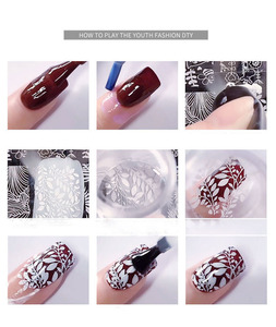 12 couleurs 8ml ongles estampage Gel vernis noir blanc timbre impression huile UV Gel laque tremper vernis <span class=keywords><strong>Nail</strong></span> <span class=keywords><strong>Art</strong></span> Logo personnalisé - Product Image 6