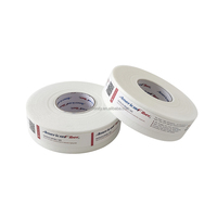 Ruban pour cloisons sèches Fibafuse 6 pouces Tissu de réparation pour cloisons sèches et plâtre sans papier X 75 pieds pour les fissures