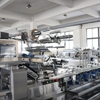 Machine d'emballage de disques inclinés pour gâteaux de riz à grande vitesse, emballage individuel, certifiée CE
