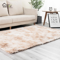 Nouveau Tapis Shaggy Moderne pour Salon, Grands Tapis Lavables, Paillasson Douillet, Tapis Moelleux Personnalisé et Tapis Shaggy, Boîte en Carton